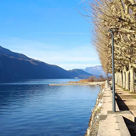 아파트 Meuble 3 Etoiles - Piscine- Balcon - Tennis 엑스레뱅