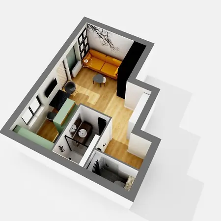 Meuble 3 Etoiles - Piscine- Balcon - Tennis 아파트 엑스레뱅